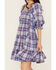 Image #3 - Yura Women's Plaid Print Tier Dress, , hi-res