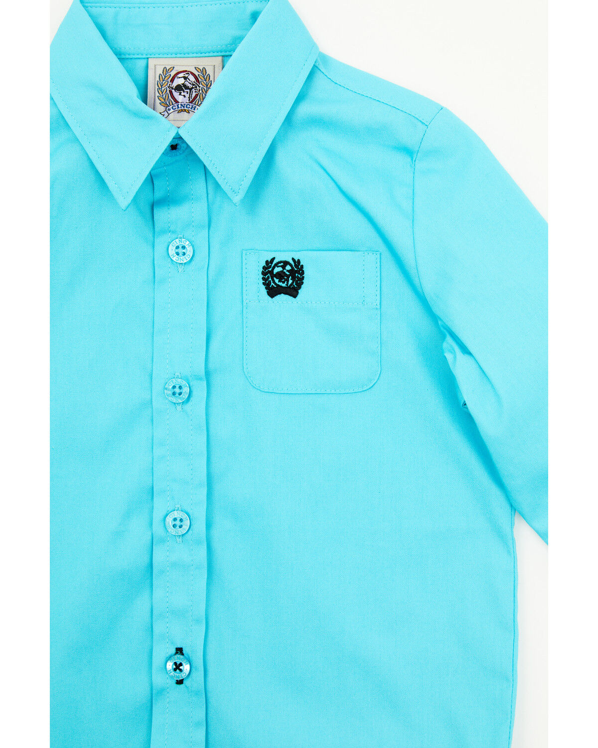 Product Name:  Cinch Infant Boys' Solid Long Sleeve Button-Down Western Shirt