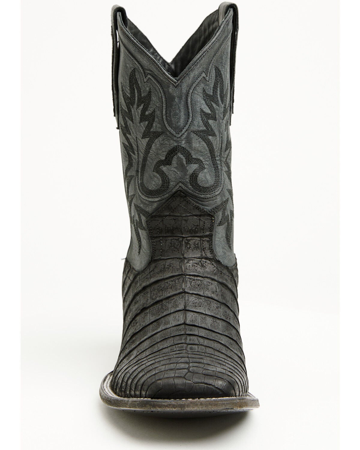 Image #4 - Cody James Black 1978&reg; Men's The Hayward Exotic Caiman Belly Western Boots - Broad Square Toe, Black, hi-res