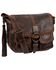 Image #1 - STS Ranchwear by Carroll Women's Bandera Saddle Hobo Crossbody Purse, Chocolate, hi-res