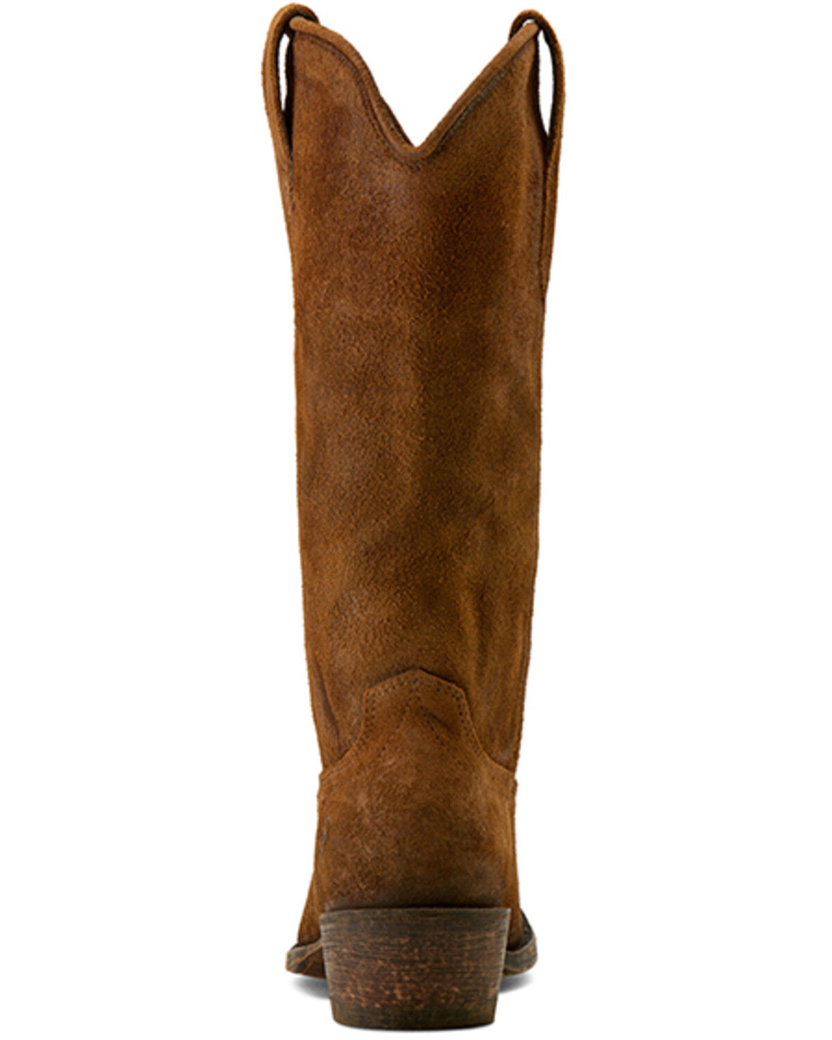 Image #3 - Ariat Women's Marysville Suede Western Boots - Round Toe, Brown, hi-res