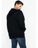 Image #2 - Hawx Men's Zip-Front Thermal Lined Hooded Jacket - Tall , Black, hi-res