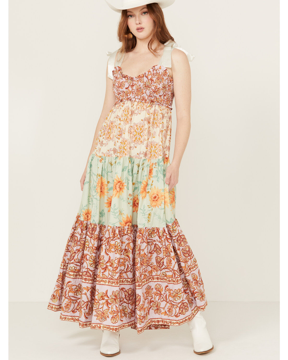 Image #1 - Free People Women's Bluebell Maxi Dress, , hi-res