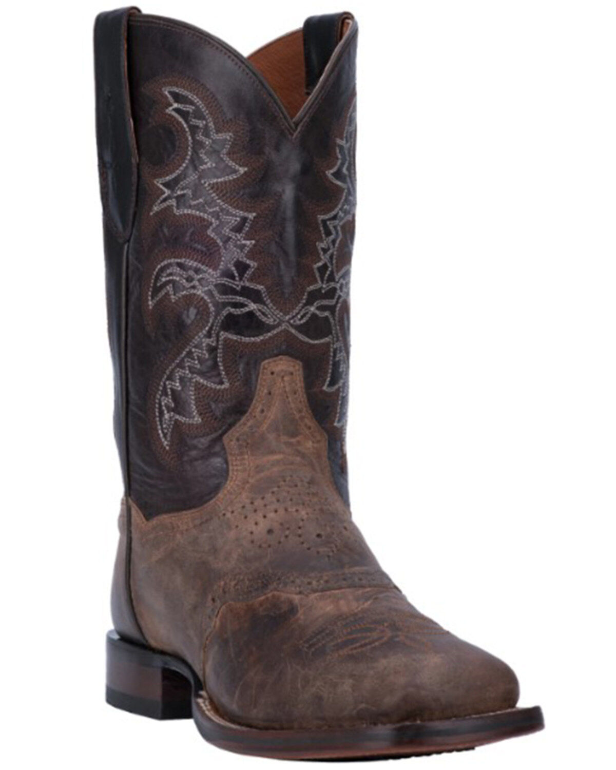 Image #2 - Dan Post Men's Gel-Flex Western Certified Performance Boots - Broad Square Toe, Sand, hi-res