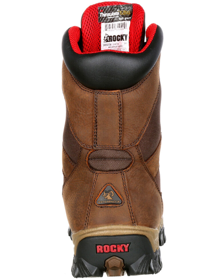 rocky alphaforce composite toe waterproof insulated work boot