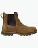 Image #1 - Carhartt Men's Frontier Water Resistant Chelsea Work Boots - Steel Toe, Brown, hi-res