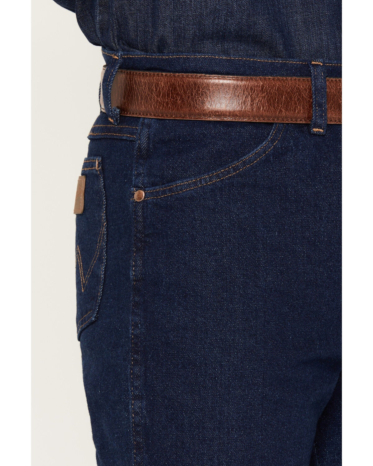 Image #2 - Wrangler Men's 937 Cowboy Cut Slim Fit Stretch Jeans, Indigo, hi-res