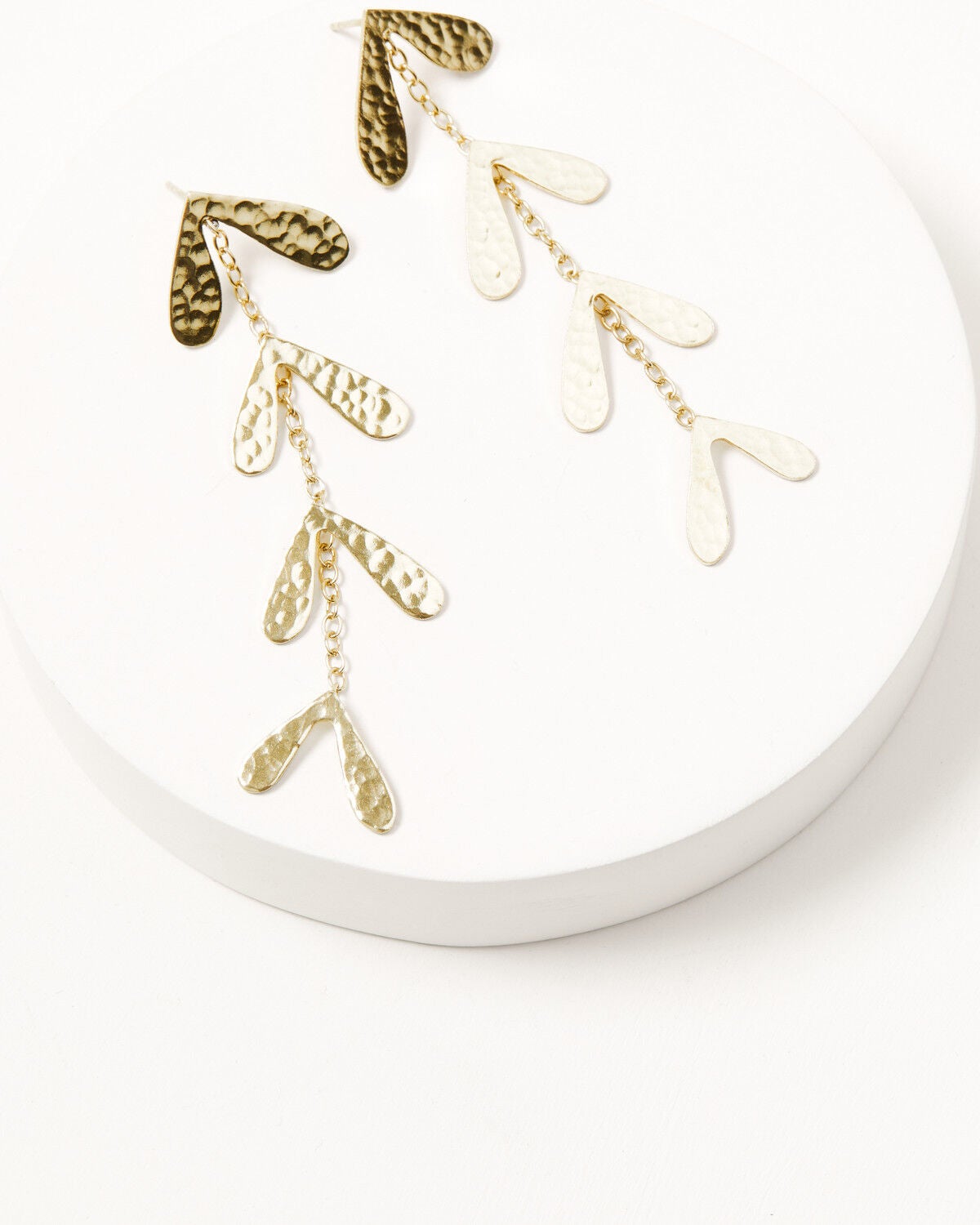 Ink + Alloy Women's Autumn Falling Weeping Dangle Earrings, Multi, hi-res