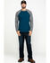 Image #6 - Hawx Men's Charcoal Baseball Raglan Crew Long Sleeve Work Shirt - Tall, , hi-res