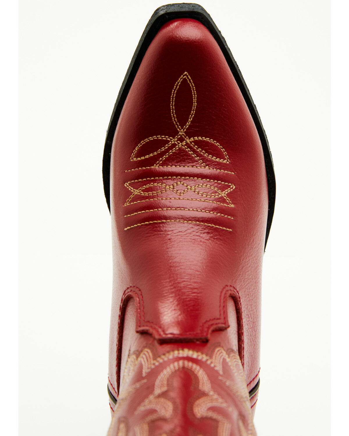Image #6 - Shyanne Girls' Little Lucille Western Boots - Snip Toe, Red, hi-res