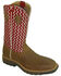 Twisted X Men's Steel Toe Western Work Boots, Distressed, hi-res
