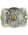 Cody James Men's Rectangular Louisiana Belt Buckle, Multi, hi-res