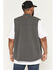 Image #4 - Hawx Men's Union Sherpa Lined Fleece Vest, Charcoal, hi-res