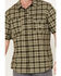 Hawx Men's Oxford Short Sleeve Button Down Work Shirt, Olive, hi-res