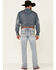 Cody James Core Men's Ringo Light Wash Performance Stretch Stackable Straight Jeans , Blue, hi-res