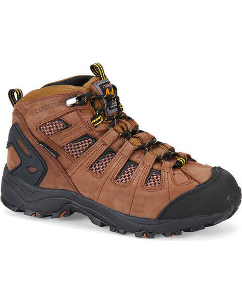 Image #1 - Carolina Men's 6" Waterproof CT 4x4 Hiker Boots, Brown, hi-res