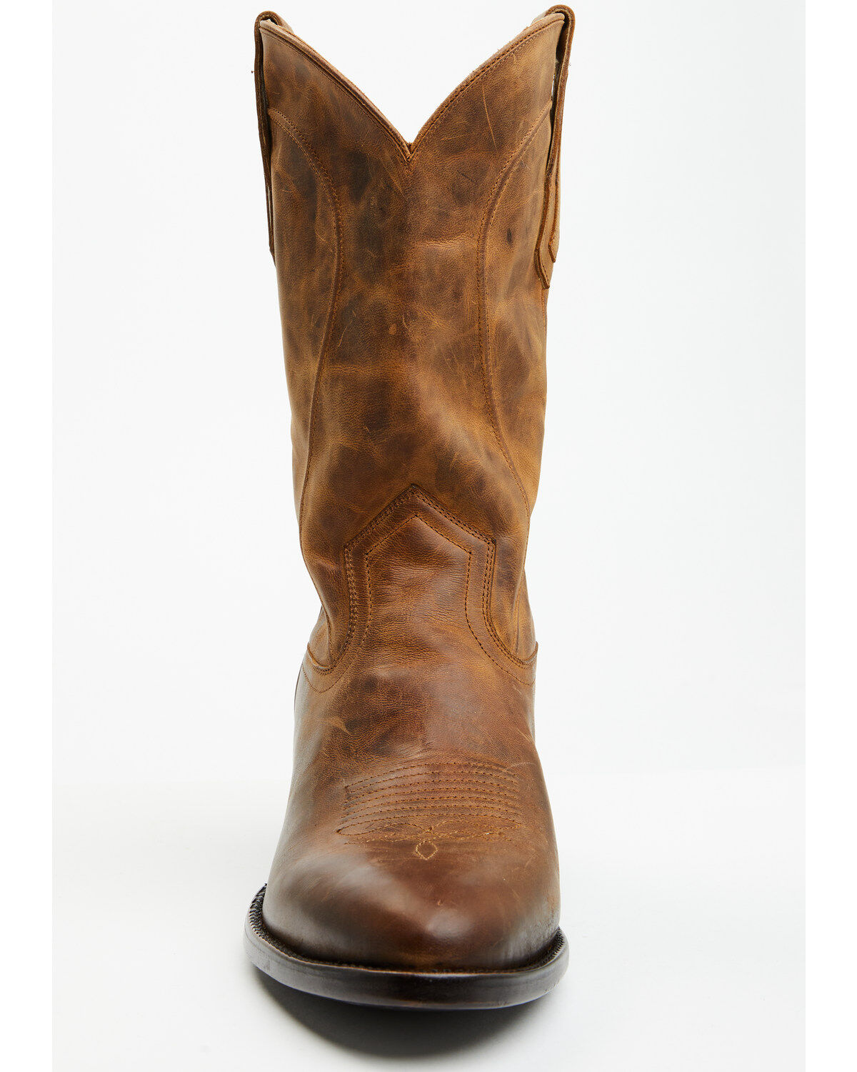 Image #4 - Cody James Black 1978® Men's Chapman Western Boots - Round Toe, Distressed Brown, hi-res