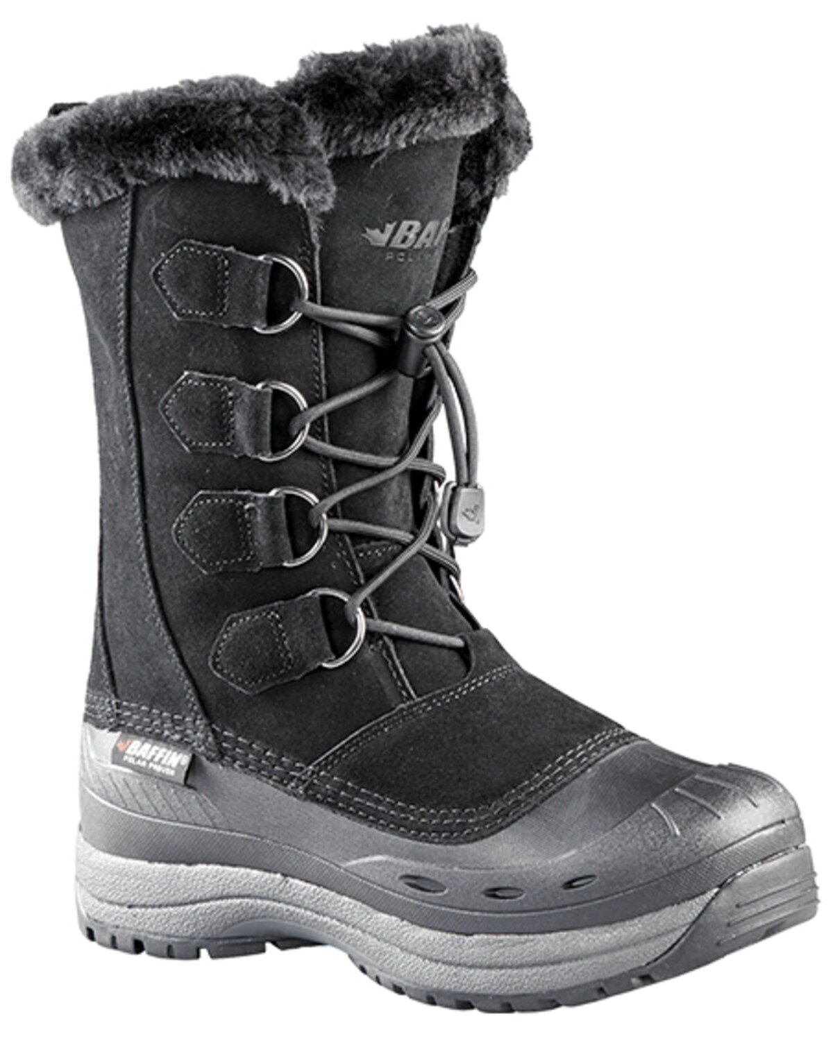 Image #1 - Baffin Women's Chloe Insulated Waterproof Boots - Round Toe, Black, hi-res