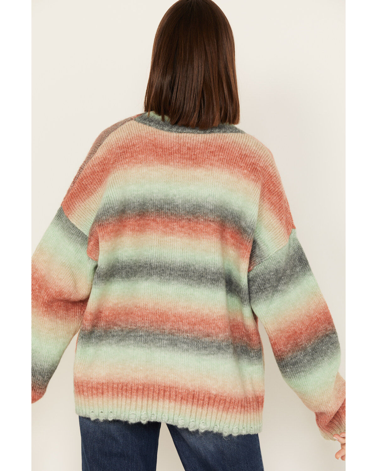 Image #4 - Wrangler Retro Women's Striped Long Sleeve Cardigan, Multi, hi-res