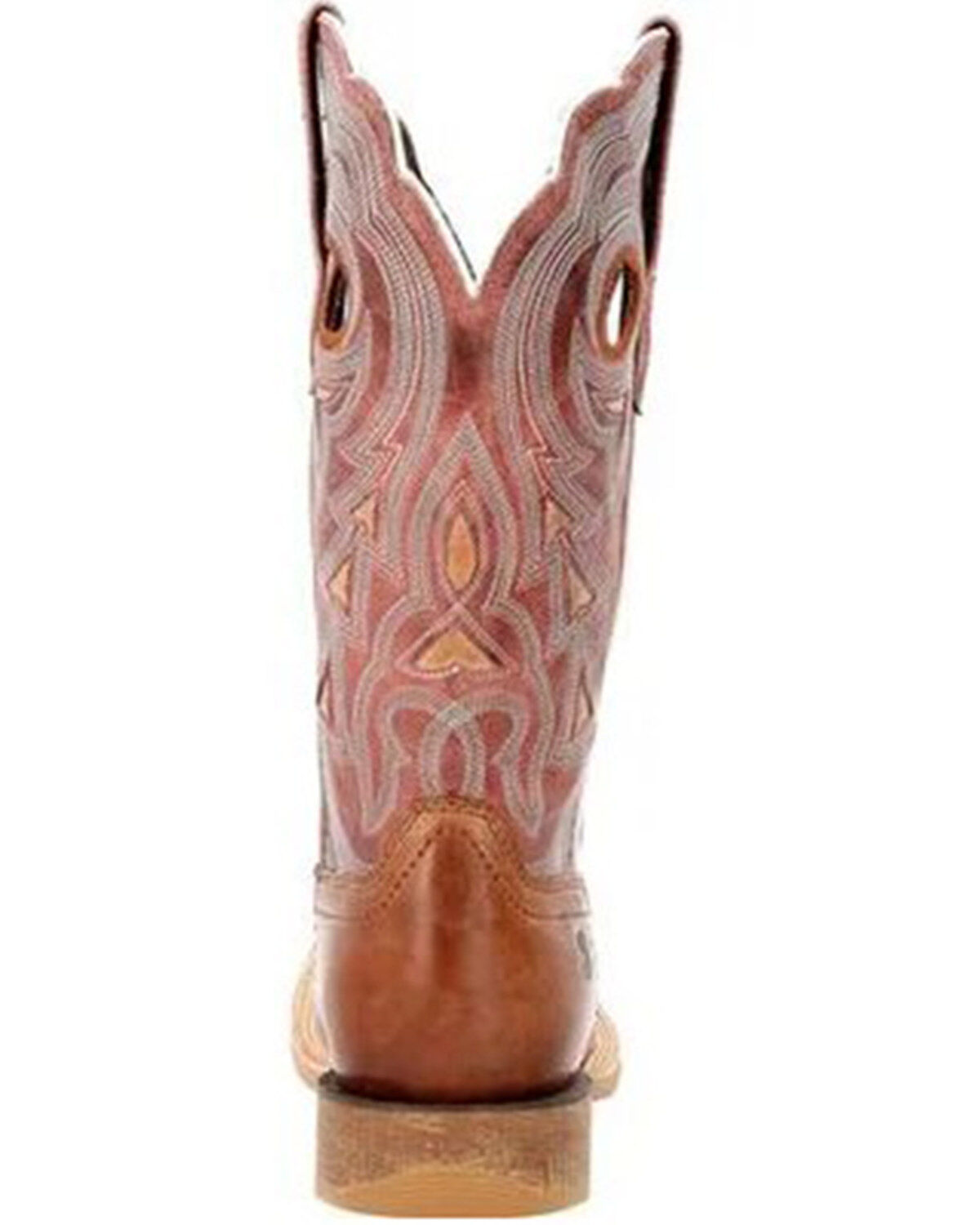 Image #5 - Durango Women's Red Lady Rebel Pro Western Performance Boots - Broad Square Toe, Rose, hi-res