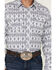 Image #3 - Wrangler Retro Men's Premium Geo Print Long Sleeve Snap Western Shirt, White, hi-res