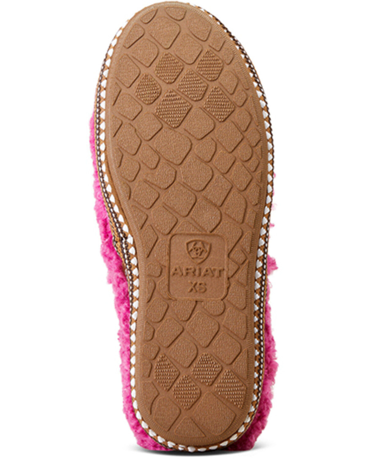 Image #5 - Ariat Women's Snuggle Slipper - Round Toe, Pink, hi-res
