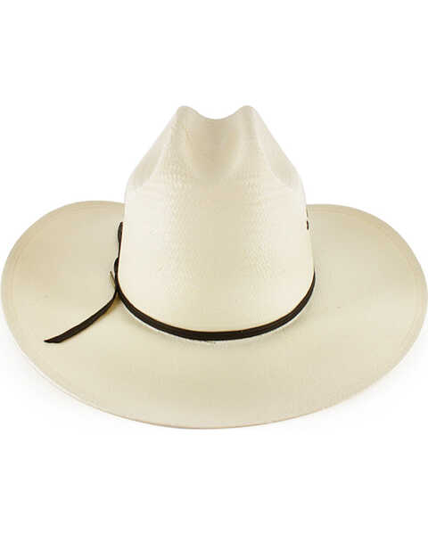Image #4 - Resistol Kids' Straw Cowboy Hat, Natural, hi-res