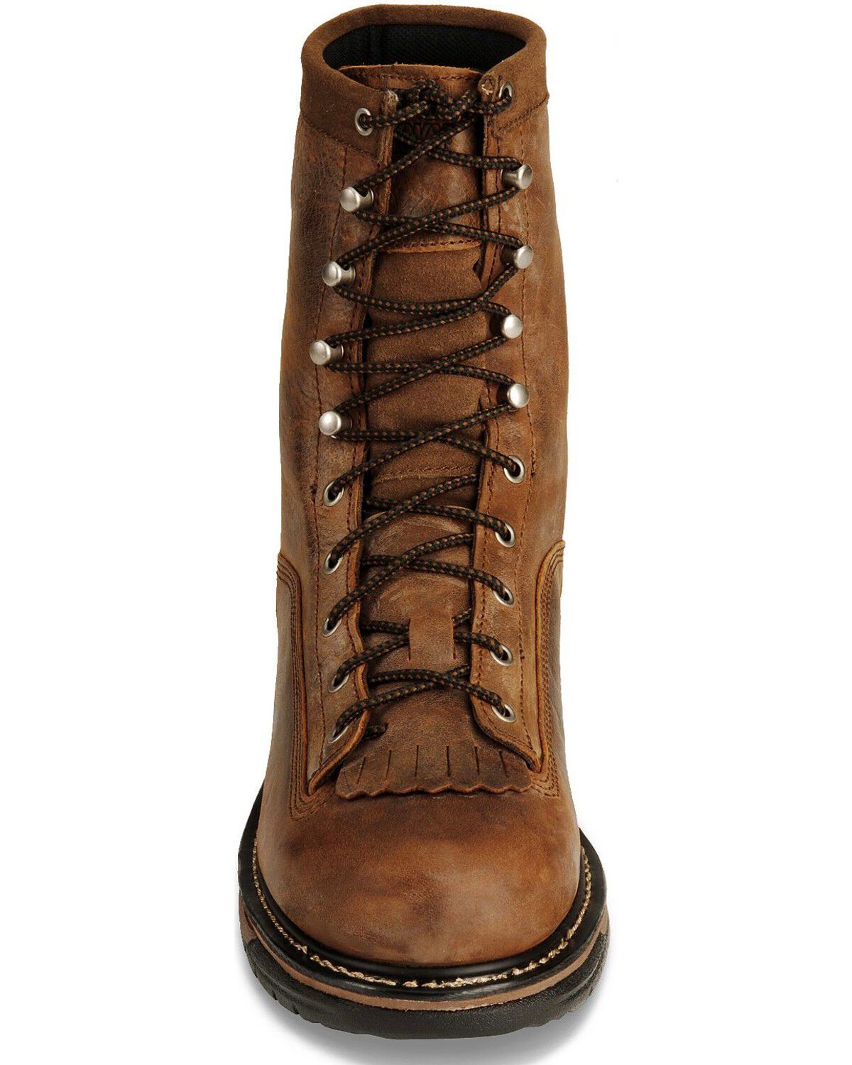 Image #4 - Rocky Men's Iron Clad Work Boots, Copper, hi-res