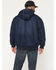 Image #4 - Carhartt Men's Loose Fit Denim Active Hooded Jacket, Blue, hi-res