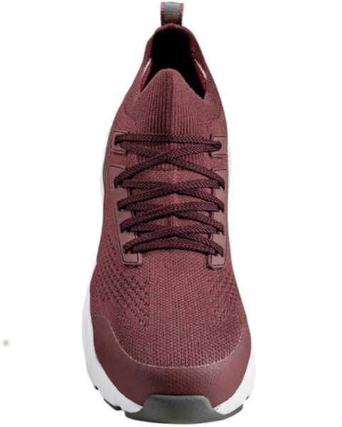 Image #4 - Carhartt Women's 3" Haslett Work Shoes - Nano Composite Toe, Burgundy, hi-res