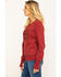 Image #3 - Shyanne Women's Rust Cowgirl Sweatshirt , , hi-res
