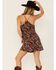 Very J Women's Slip Dress, Rust Copper, hi-res