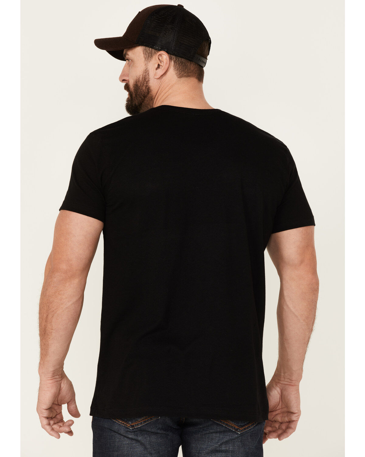 Image #4 - Moonshine Spirit Men's Guitar Wings Graphic Short Sleeve T-Shirt, Black, hi-res
