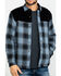 Moonshine Spirit Men's Goleta Plaid Mixed Flannel Nylon Shirt Jacket , , hi-res