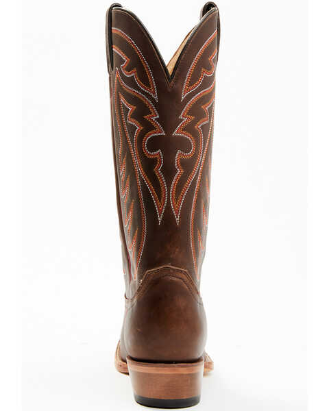 Image #5 - Justin Men's Brindle Western Boots - Square Toe , Brown, hi-res