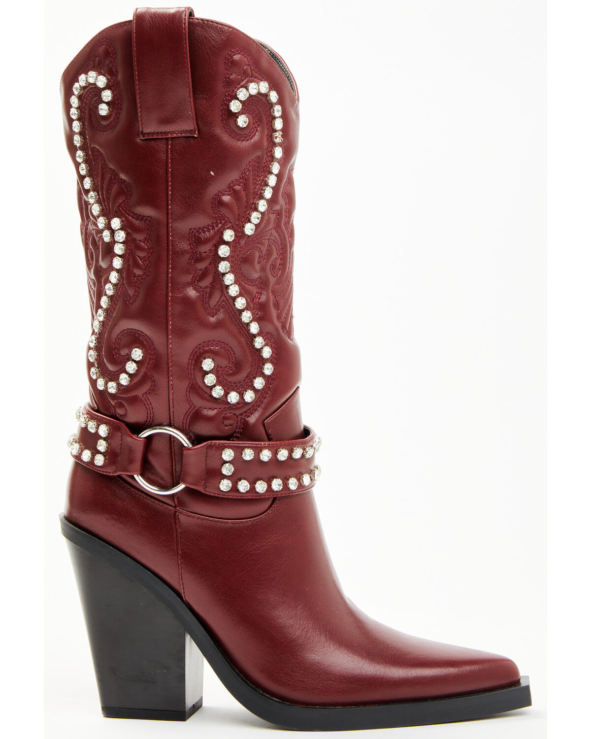 Product Name:  Azalea Wang Women's Umbra Embellished Boots - Snip Toe