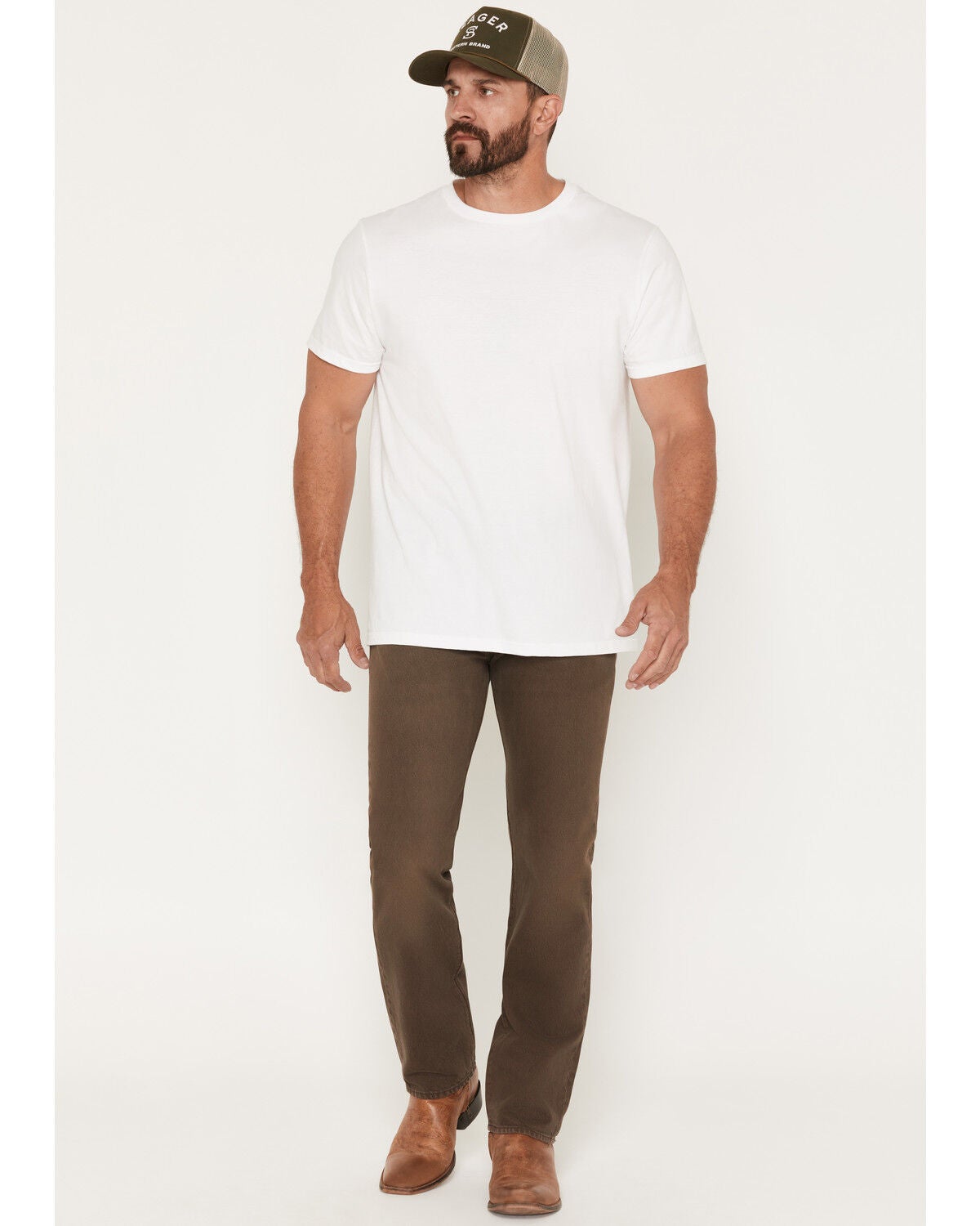 Levi's Men's 501 Original Straight Denim Jeans, Brown, hi-res
