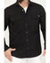 Image #3 - Dickies Men's Tradebuilt Long Sleeve Snap Work Shirt, Black, hi-res