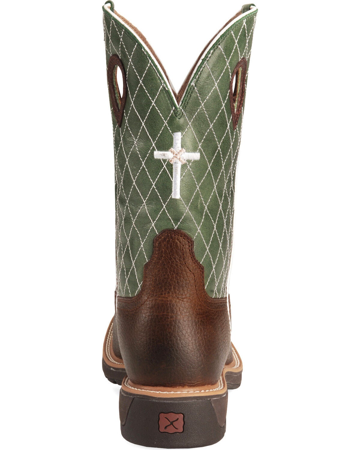 twisted x square toe work boots