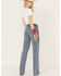 Image #3 - Rock & Roll Denim Women's Medium Wash High Rise Bootcut Jeans, Medium Wash, hi-res