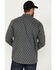 Image #4 - Cody James Men's FR Geo Print Long Sleeve Snap Work Shirt, Charcoal, hi-res