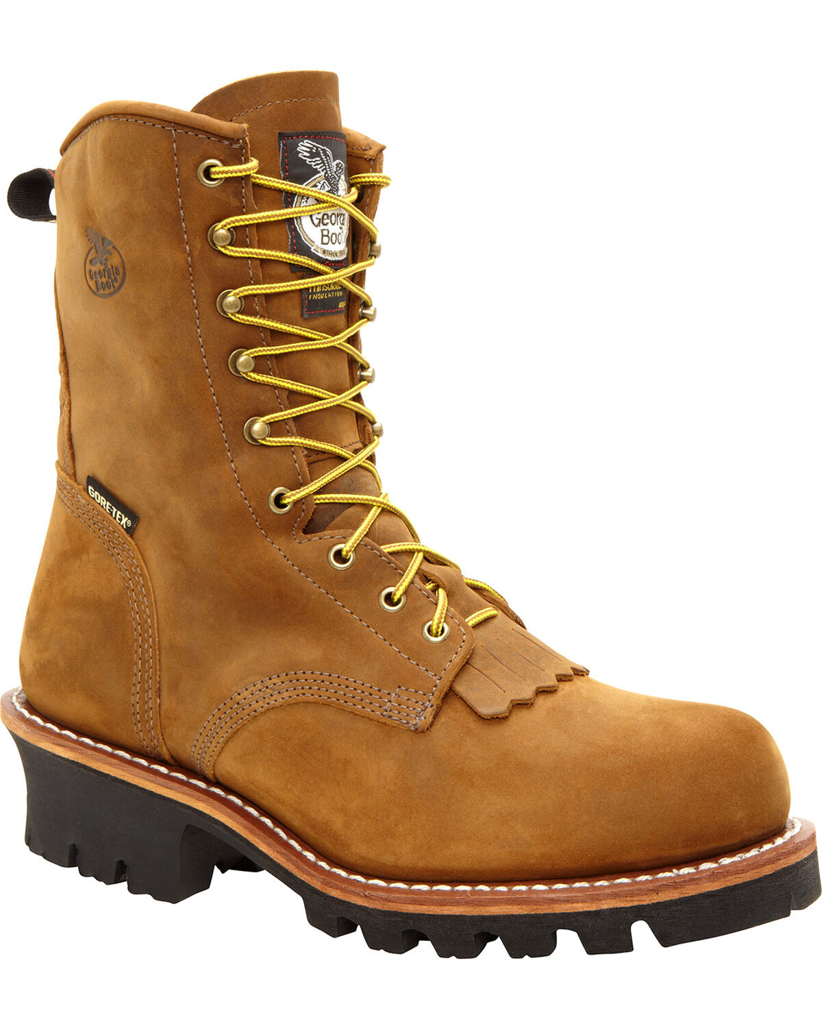 Image #1 - Georgia Boot Men's Insulated Gore-Tex Waterproof Logger Work Boots - Steel Toe, , hi-res