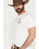 Image #3 - Cowboy Hardware Men's Hold My Cerveza Short Sleeve Graphic T-Shirt, White, hi-res