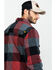 Image #5 - Hawx Men's Red Quilted Plaid Shirt Work Jacket - Big, , hi-res