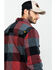 Image #5 - Hawx Men's Red Quilted Plaid Shirt Work Jacket - Big , , hi-res