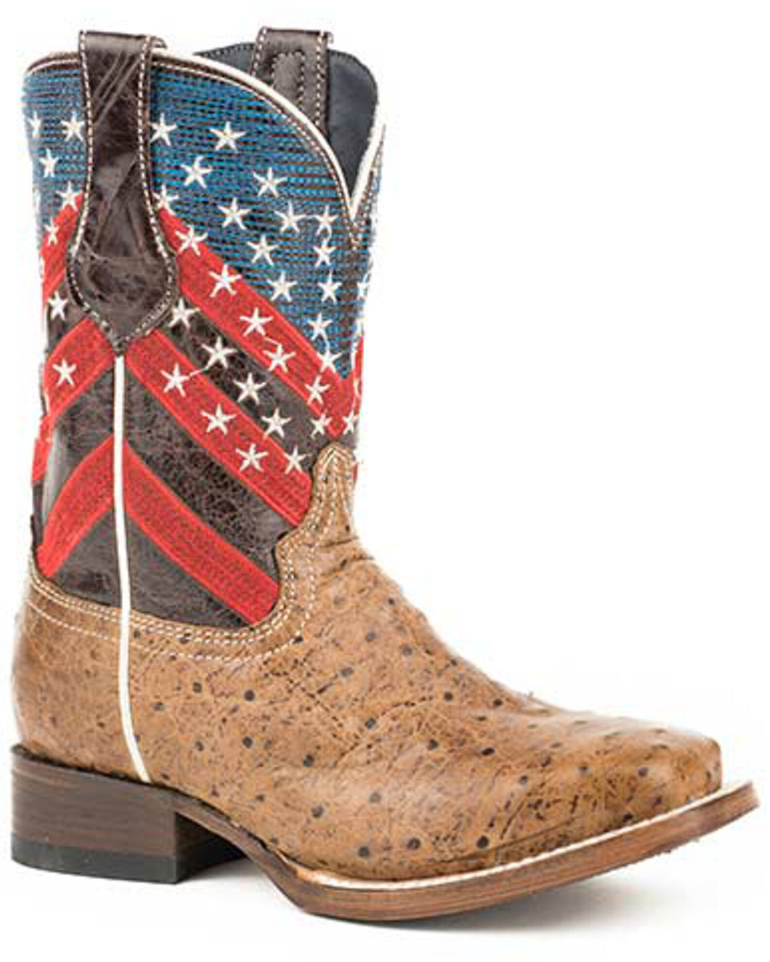 Roper Girls Amber Waves Western Boots Square Toe Boot Barn