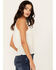 Image #2 - Idyllwind Women's Magda Embroidered Peplum Tank, Ivory, hi-res
