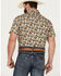 Image #4 - Rock & Roll Denim Men's Cactus Print Stretch Short Sleeve Snap Western Shirt, , hi-res