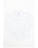 Image #1 - Gibson Trading Co Toddler Boys' Solid Long Sleeve Pearl Snap Western Shirt, White, hi-res
