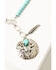 Image #4 - Shyanne Women's Americana Long Horn Pendant Jewelry Set - 2 Piece, Turquoise, hi-res